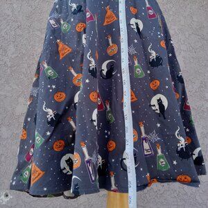 Modcloth x Collectif Halloween Wicked Brew Skirt